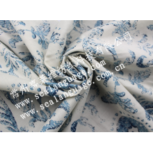 常州喜莱维纺织科技有限公司-全棉细布染底印花  
